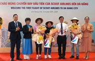 Scoot Airlines operates first flights from Singapore to Da Nang